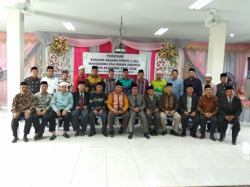 YUDISIUM SERJANA STRATA 1 (S1) STAI RAKAHA AMUNTAI 2018/2019