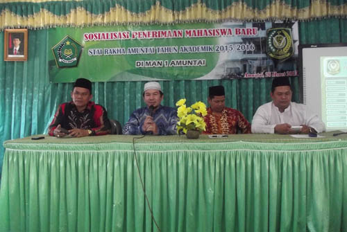 SOSIALISASI PENERIMAAN MAHASISWA BARU TAHUN 2015